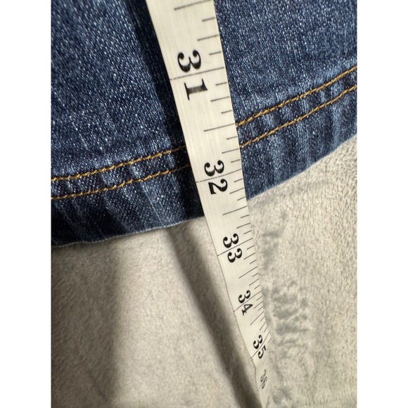 Duluth Trading Co Flex Ballroom Jeans Mens 40x32 Blue Denim Straight Leg Pants - Picture 3 of 12